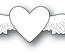 Ножі для вирубки від Memory Box - Winged Heart