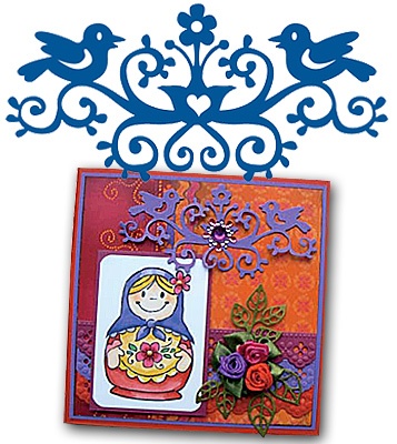 Ніж для вирубки Marianne Design Creatables - Folklore