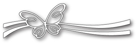 Ніж для вирубки від Poppystamps - Bellina Butterfly Ribbon