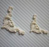 Гнучкі пластикові фігурки - кутик правий (вел.), 3,8x3,8cм