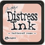 Штемпельна подушка Ranger - Distress Mini Ink Pad - TatteRed Rose