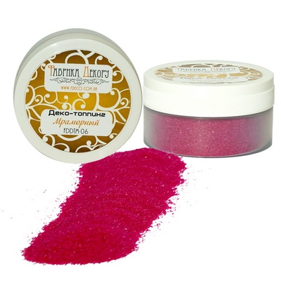 Топінг мармуровий - Фабрика Декору - Малиновий джем