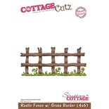 Ніж для вирубки CottageCutz Rustic Fence w/ Grass Border, 10x15см