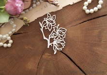 Чипборд від WOODchic - "Гілочка Магнолії", 8x6 см