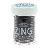 Пудра для эмбоссинга Zing! - Metallic Pewter