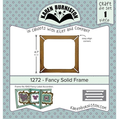 ПІД ЗАМОВЛЕННЯ - Karen Burniston Dies - Fancy Solid Frame