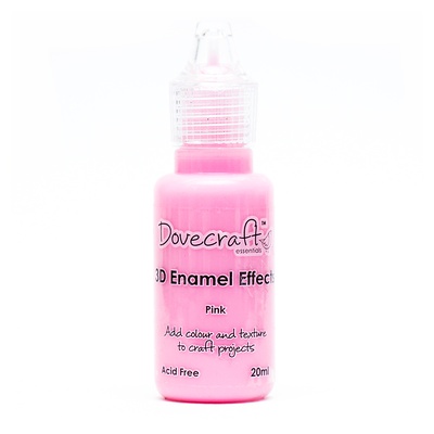 Рідкі емальовані краплі від Dovecraft - Pink, 20 мл