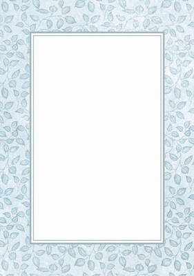 Двусторонняя подложка от Galeria Papieru, 10х14,5см, цвет голубой - KP-02