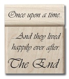 Набір гумових штампів Hampton Art/Diffusion - Fairy Tale Set, з дерев’яним блоком