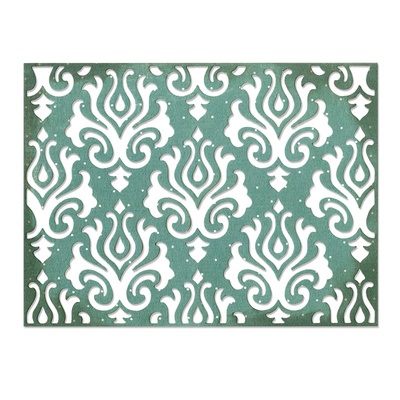 Ніж (пластина для тиснення/трафарет) від Sizzix - Sizzix Thinlits Die - Damask