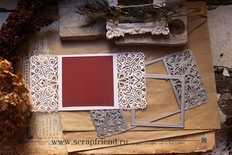 Ніж для вирубки від Scrapfriend - Приглашение і вклад, 19,5x9,5см