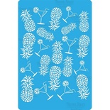 Трафарет - Фабрика Декору - Ананасовий коктейль, 15см20см