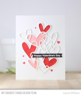 Лезвие My Favorite Things - Die-namics Hearts Entwined