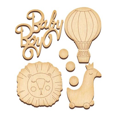 Набір декоративних фішок #521, ТМ Фабрика Декору