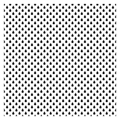 Трафарет Капельки 15,2*15,2см товщина 0,15м SCB53100009