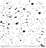 Лист бумаги для скрапбукинга от Polkadot - "Кляксы" из коллекции "Мечты о детстве"