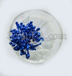 Перламутрові тичинки, колір синій, 25 гілочок (50 тичинок)