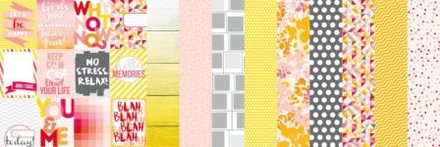 Набір паперу Studio Tekturek "Sweet Memories / Collection Sweet Memories", 30,5x30,5см