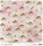 Аркуш паперу для скрапбукінгу від Magnolia - BLESS/ROSE