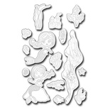 Лезвие Frantic Stamper- Precision Die - Under The Sea stamp matchers 