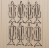 Набір скрепок від Maya Road - Dress Form Hangers, 8 шт.