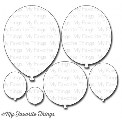 Ніж для вирубки My Favorite Things - Die-namics Balloon STAX (MFT496)
