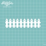 Чипборд від Вензелик - Паркан 02, розмір: 116x30 мм