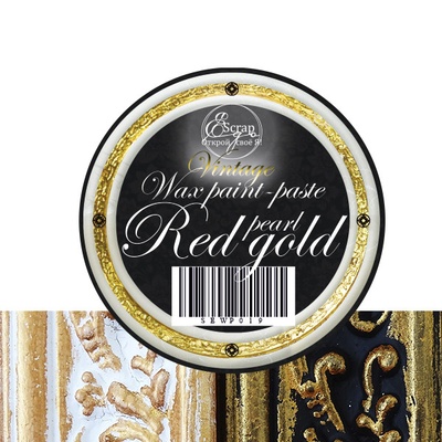 Фарба з ефектом патини - Red Gold pearl, 30 ml