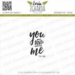 Акриловий штамп Lesia Zgharda You and Me ТА 186