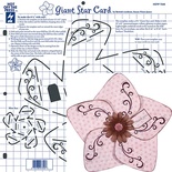 Трафарет HOTP - Giant Template Star Card.