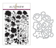 Набор ножей и штампов от Altenew - Vintage Roses, 15,2 x20,3 см, 55 +16 шт.