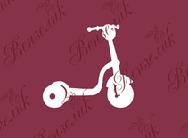 Чипборд від Вензелик - Самокат, розмір: 26x28 мм