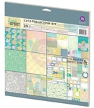 ЦІНУ ЗНИЖЕНО! Набір паперу від Prima - Free Spirit- Free Spirit- Collection Kit, 30x30 см, двобічне