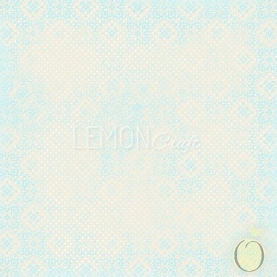 Бумага для скрапбукинга LemonCraft - Forget Me Not - 04, двусторонняя, 30х30 см, 1 лист