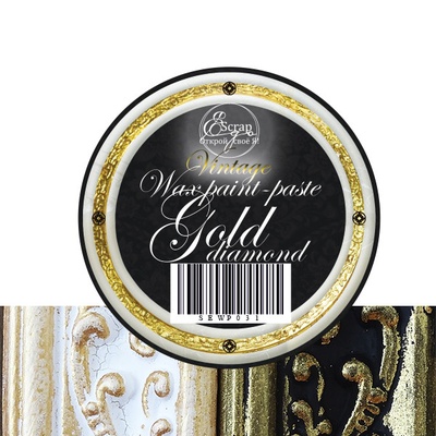 Фарба з ефектом патини - Gold diamond, 30 ml