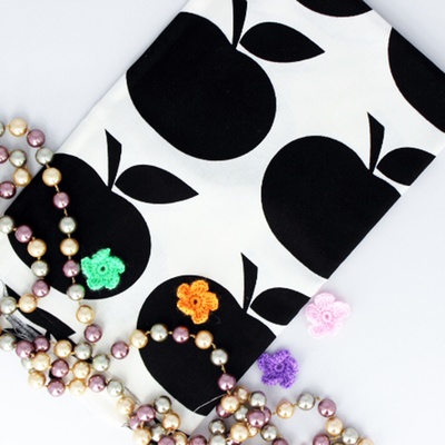 Бавовна, Чорні яблука, 45х55см