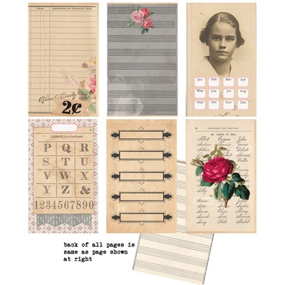 Набір карток для журналінгу 7 Gypsies - Trousseau Journal Pages