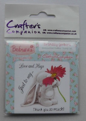 Резиновый штамп - Rubber stamps - Bebunni Birthday Gerbera