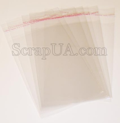 Упаковка для открыток, 8х12, с клапаном на липкой ленте, 10 шт.