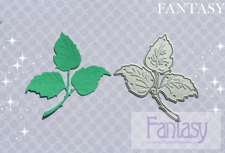 Ніж для вирубки від Fantasy аркуш "Троянди 3", 7x7см