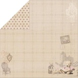 Аркуш двосторонній Fabscraps - Baby Bear Cardstock - Cardstock Story Bear 2, 30x30 см