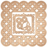 Нож для вырубки от Spellbinders - Circle Contempo Decorative Accents