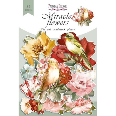 Набір вісичок, колекція Miracle flowers, 54 шт