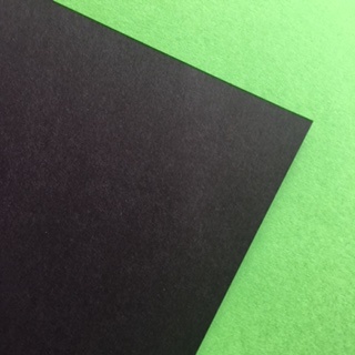 Двусторонний лист бумаги - Hyacinth, черный, 30х30 см, 110гр/м.кв