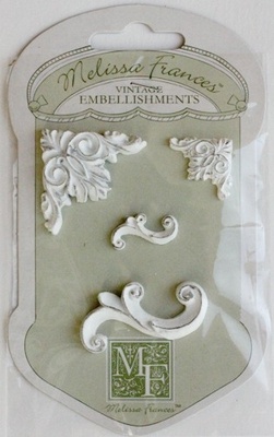 Гіпсові фігурки від Melissa Frances - Ліпнина, 4 шт.,3x2,5