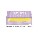 Полімерна глина від Claycraft by Deco © - Yellow, колір жовтий, 55 г