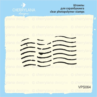 Штампы от Cherrylana - "Почтовый штамп", 3,7х2,4 см