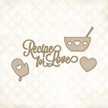 Чипборд Blue Fern StudiOs-Recipe for Love