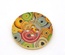Деревʼяна ґудзик Multicolor B12738, діаметр 25 мм, 1 шт.