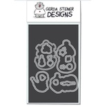 Набор лезвий Gerda Steiner Designs - Snowman Friends 4x6 Die Set
